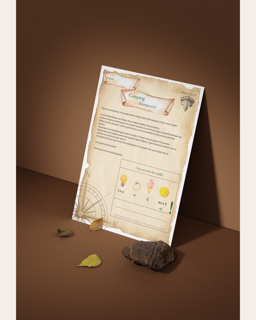 Lespakket Thema: Camping (digitaal product)