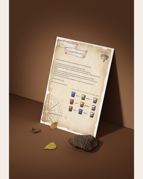 Lespakket Thema: Colours (digitaal product)
