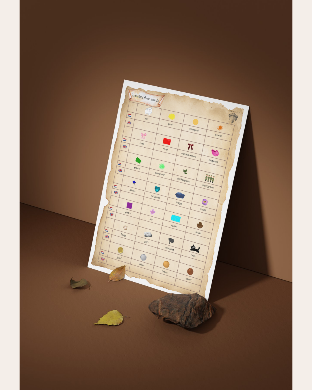 Lespakket Thema: Colours (digitaal product)