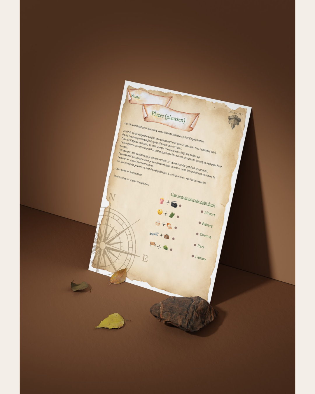 Lespakket Thema: Places (digitaal product)
