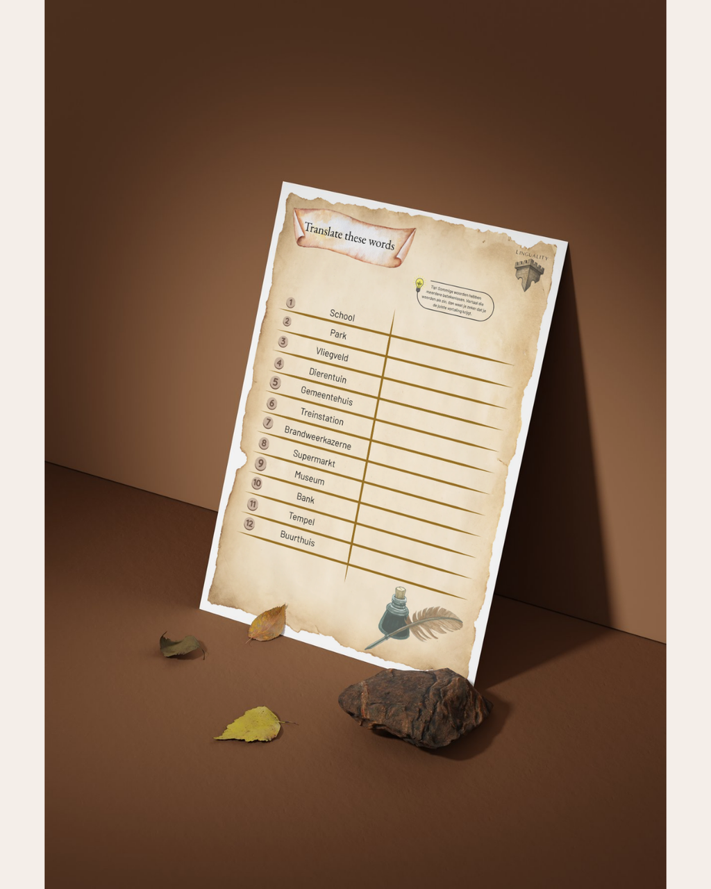 Lespakket Thema: Places (digitaal product)