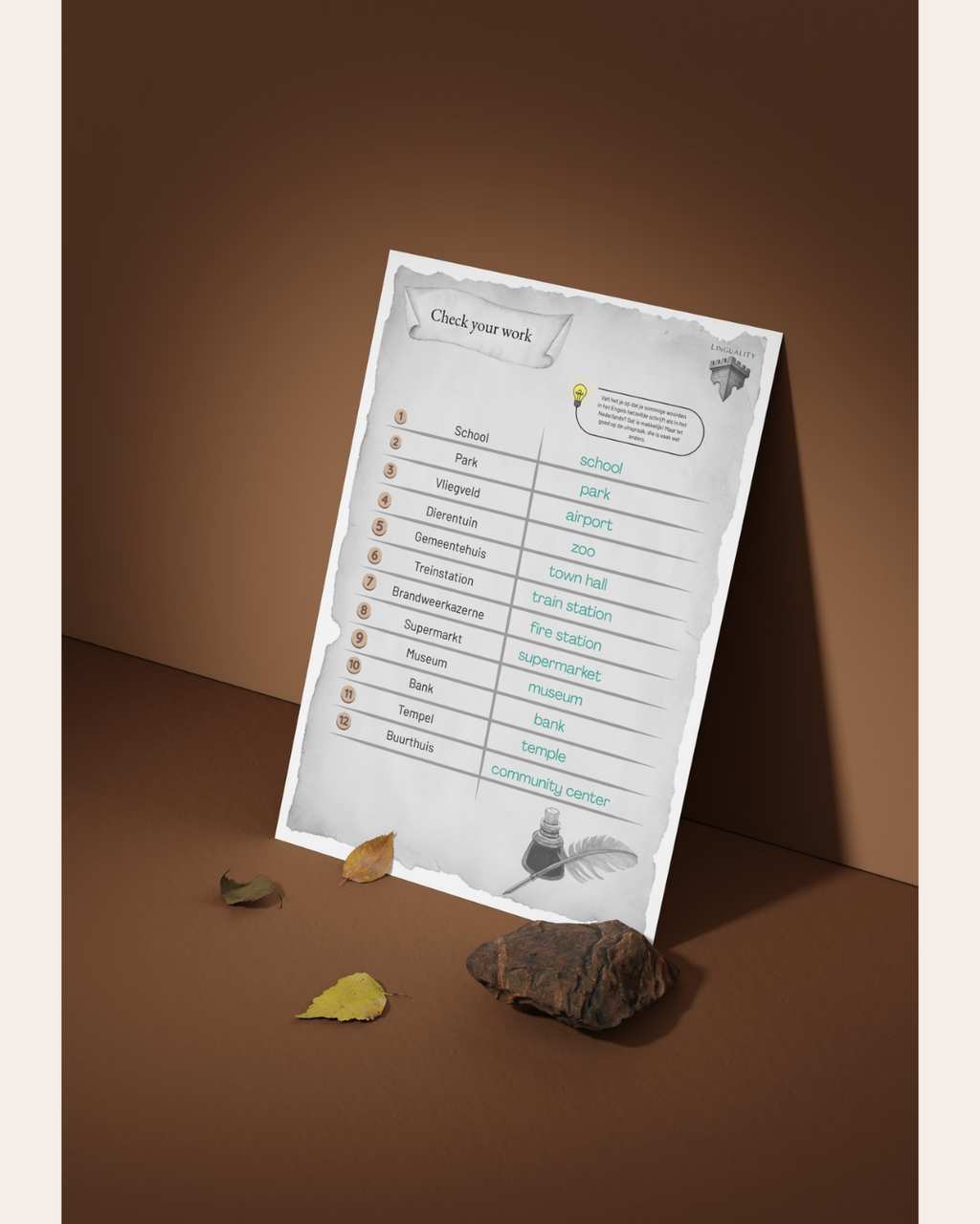 Lespakket Thema: Places (digitaal product)