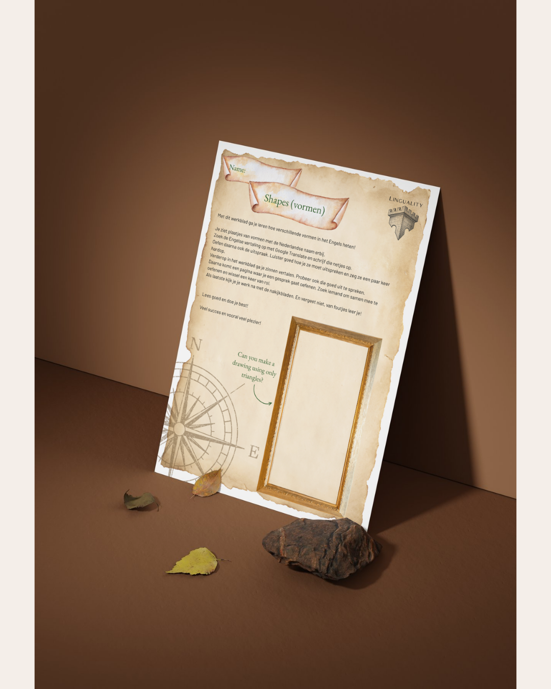 Lespakket Thema: Shapes - FREE TRIAL - (digitaal product)