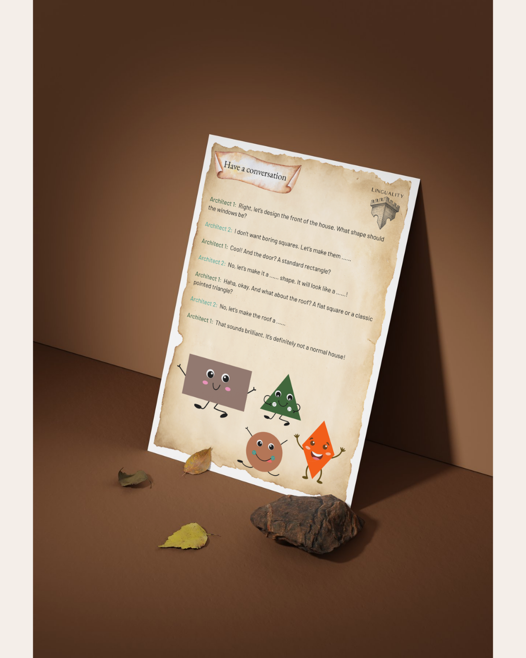 Lespakket Thema: Shapes - FREE TRIAL - (digitaal product)